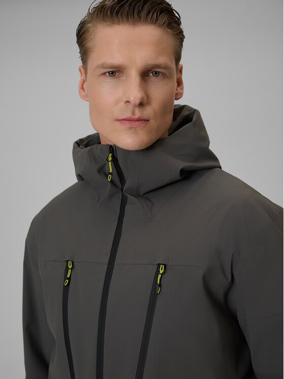 4F 4F Giacca di transizione 4FWSS26TTJAM1122-24S Grigio Regular Fit