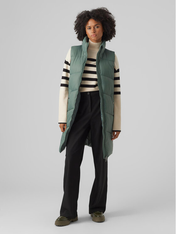 Vero Moda Vero Moda Ujjatlan 10273950 Zöld Regular Fit