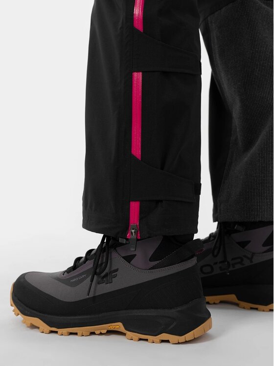4F 4F Pantaloni da sci H4Z22SPDN005-22S Nero Regular Fit