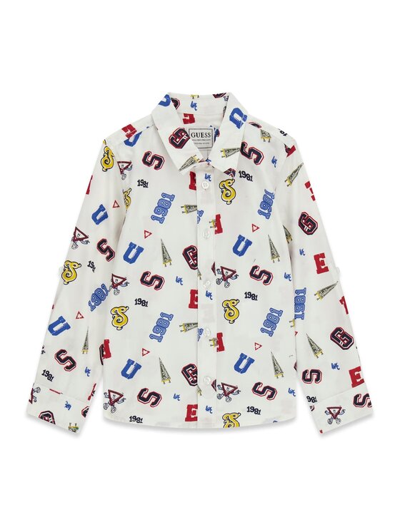 Guess Kids Guess Kids T-Shirt 183397 Barevná Classic Fit