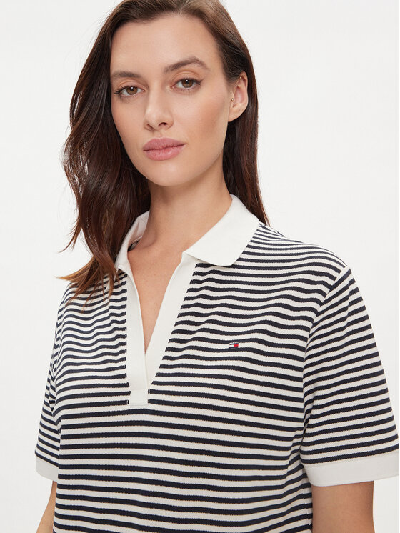 Tommy Hilfiger Tommy Hilfiger Polokošeľa WW0WW41286 Tmavomodrá Relaxed Fit