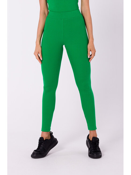 Made of Emotion Made of Emotion Legginsy M734 Zielony Premium Fit