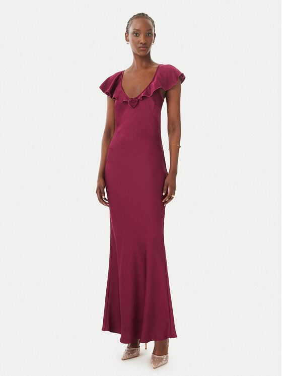 Vero Moda Koktejlové šaty Rita 10356460 Fialová Regular Fit