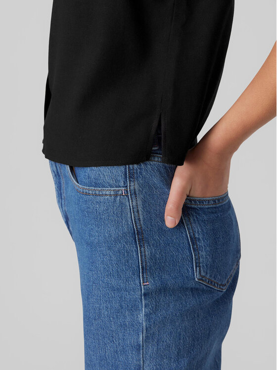 Vero Moda Vero Moda Блуза Jesmilo 10279696 Черен Regular Fit