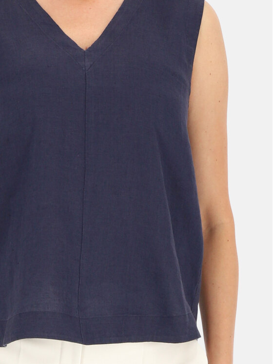 Gerry Weber Gerry Weber Bluzka 560060-31471 Granatowy Regular Fit