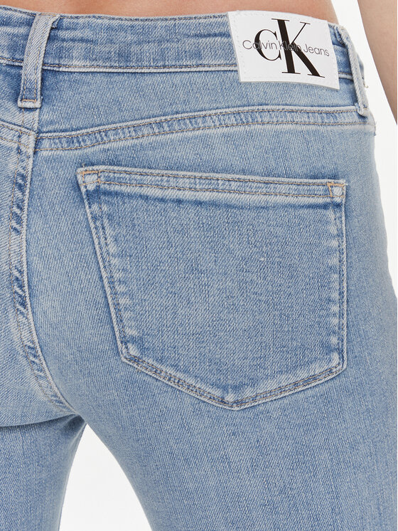 Calvin Klein Jeans Calvin Klein Jeans Jeans hlače J20J222444 Modra Skinny Fit