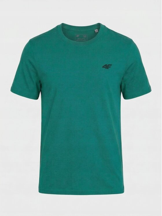 4F 4F T-Shirt Z-TTSHM3948-3-P Bordowy Regular Fit