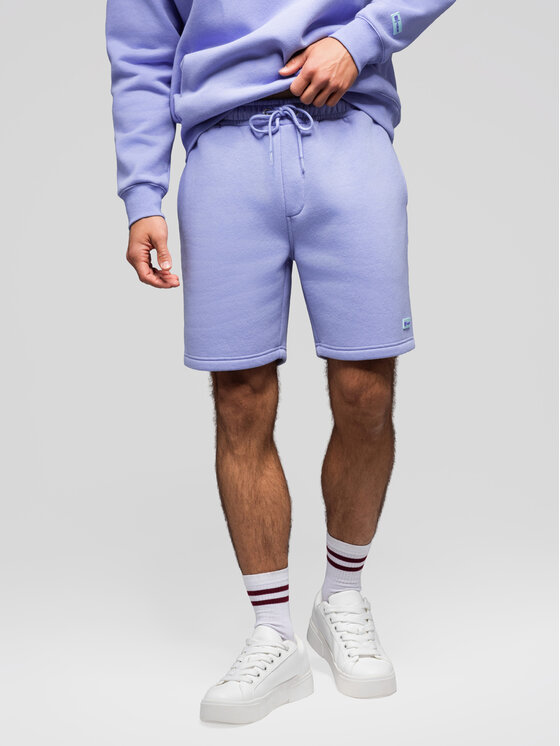 Ombre Ombre komplet szortów materiałowych Z129 Kolorowy Basic Fit
