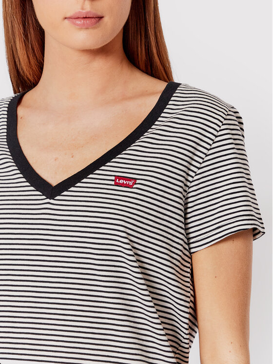 Levi's® Levi's® Póló Perfect V-Neck Tee 85341-0004 Színes Regular Fit