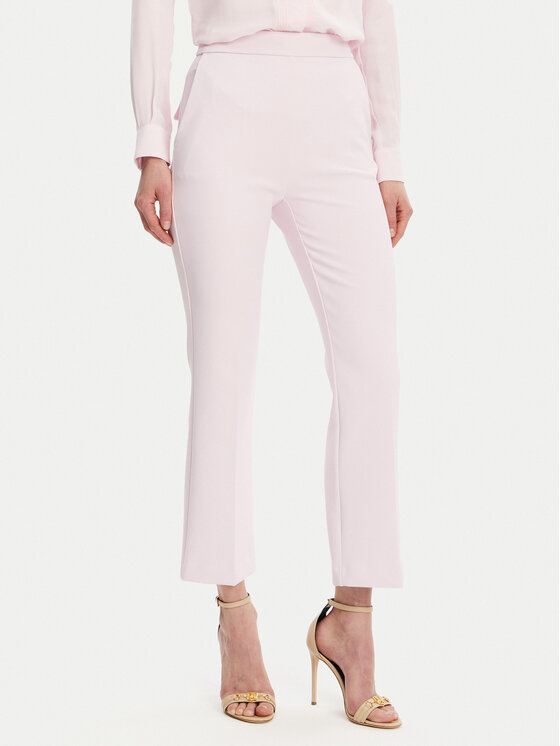 Elisabetta Franchi Elisabetta Franchi Szövet nadrág PA-089-51E2-V290 Rózsaszín Regular Fit