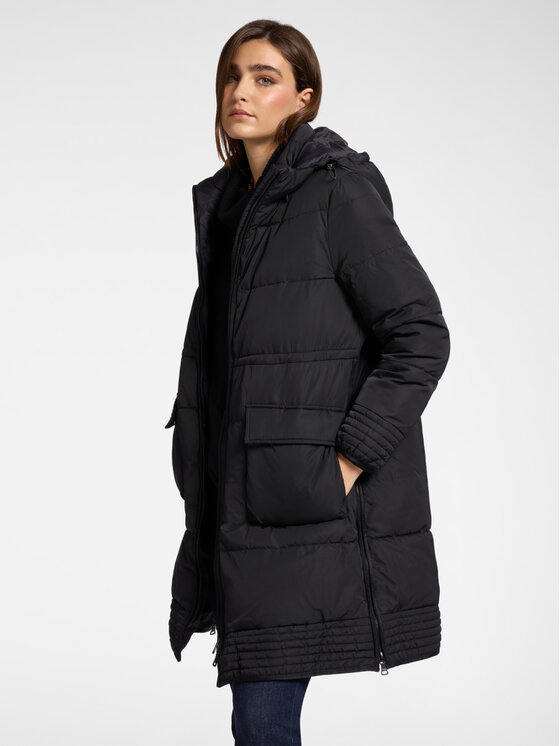 Elena Mirò Elena Mirò Giubbotto piumino F205P000122N033 Nero Regular Fit