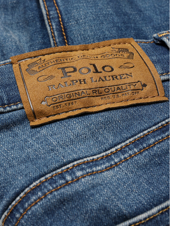 Polo Ralph Lauren Polo Ralph Lauren Jeans hlače Aiden 323750426 Mornarsko modra Skinny Fit