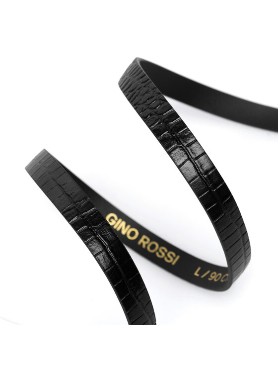 Gino Rossi Gino Rossi Pasek Damski BLYL23004 Czarny