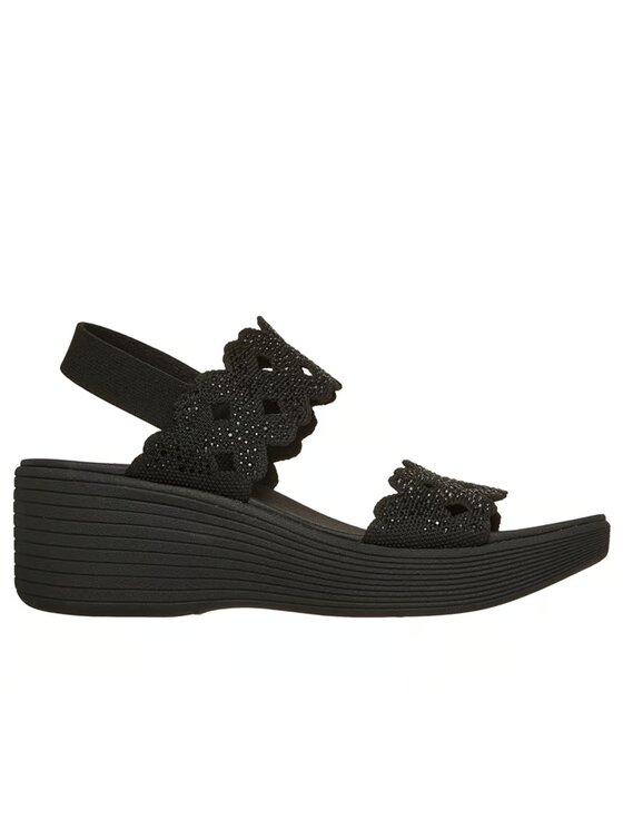 Skechers Skechers Sandały 119420-BBK Czarny