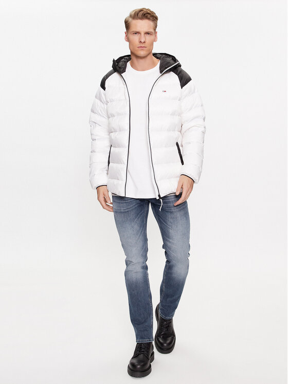 Tommy Jeans Tommy Jeans Sulejope DM0DM17233 Valge Regular Fit
