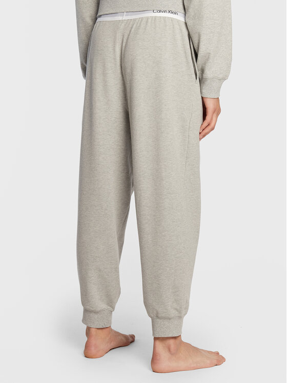 Calvin Klein Underwear Calvin Klein Underwear Spodnie piżamowe 000NM2302E Szary Relaxed Fit