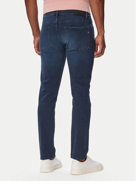 BOSS BOSS Džinsai P-Delaware 50566914 Tamsiai mėlyna Slim Fit