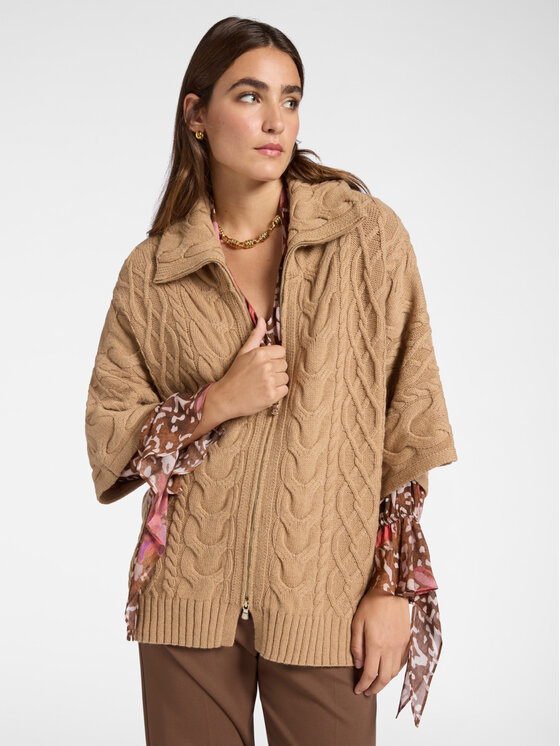 Elena Mirò Elena Mirò Maglione M414E001802N012 Marrone Regular Fit