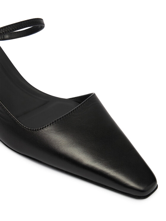 Calvin Klein Calvin Klein Şlapi Set Back Heel Pump Lth HW0HW02801 Negru