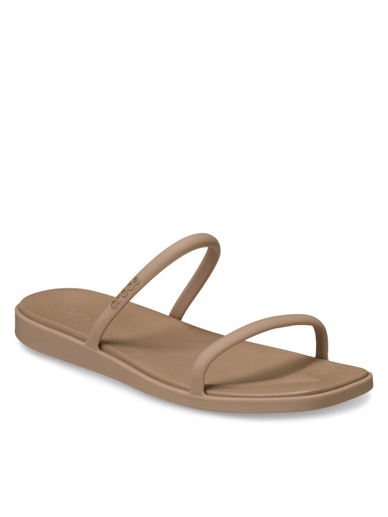 Crocs Crocs Шльопанці Miami Two Strap Sandal 209795 Коричневий