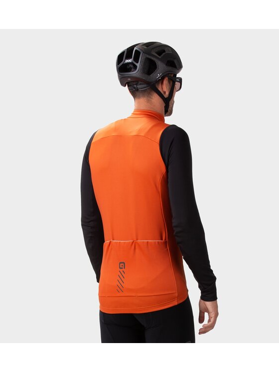 Alé Cycling Alé Cycling Bluza Solid Fondo 2.0 Pomarańczowy Regular Fit