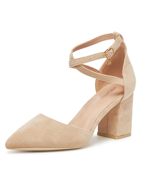 DeeZee DeeZee Körömcipők DZ0068 Bézs