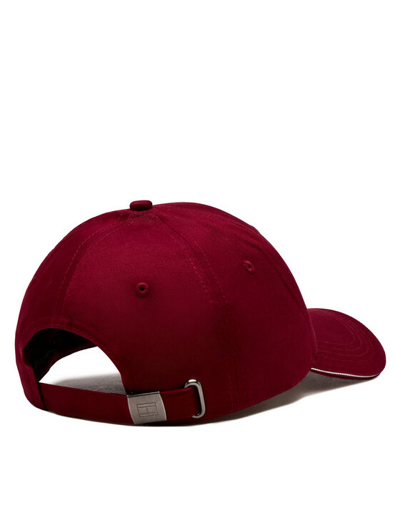 Tommy Hilfiger Tommy Hilfiger Kapa s šiltom Th Corporate Cotton 6 Panel Cap AM0AM12035 Rdeča