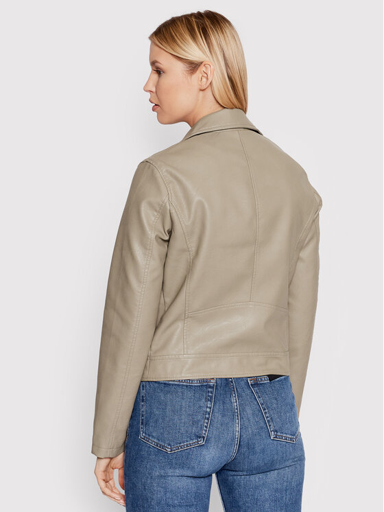 JJXX JJXX Яке от имитация на кожа Gail 12206262 Сив Regular Fit