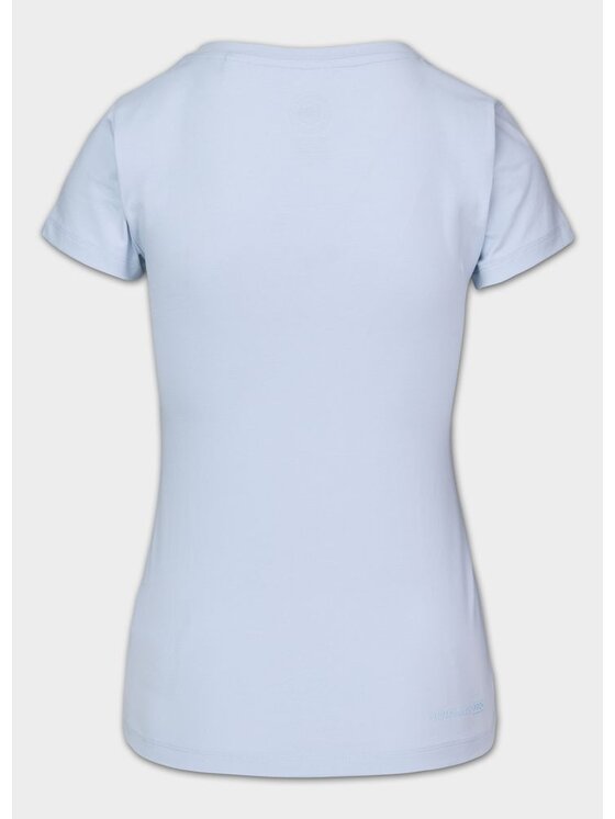 PITBULL PITBULL T-Shirt DISCOVERY LOGO Niebieski Regular Fit
