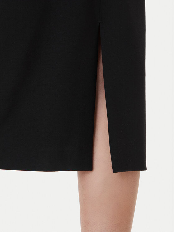 BOSS BOSS Kokteilinė suknelė Detira1 50551898 Juoda Slim Fit