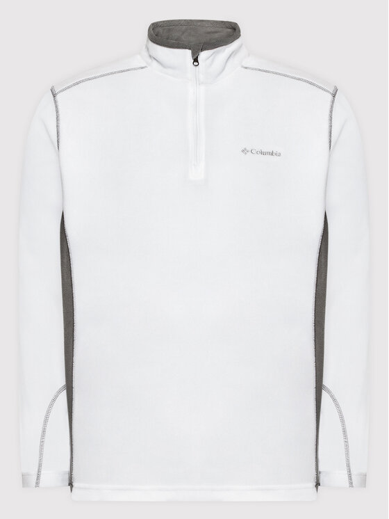 Columbia Columbia Fleecová mikina Klamath Range 1352472 Bílá Regular Fit