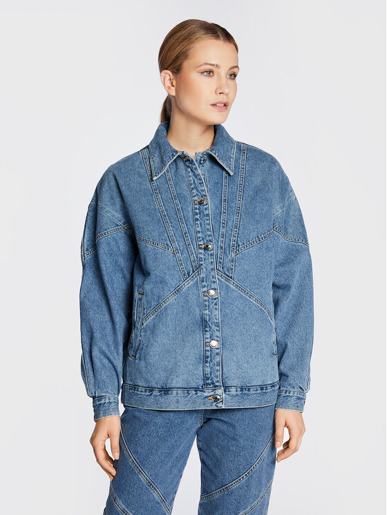 IRO Jeans jakna Salaza AR609 Modra Regular Fit