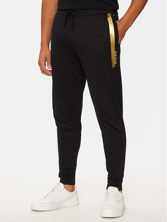 BOSS Boss Sportinės kelnės Authentic 50527454 Juoda Regular Fit