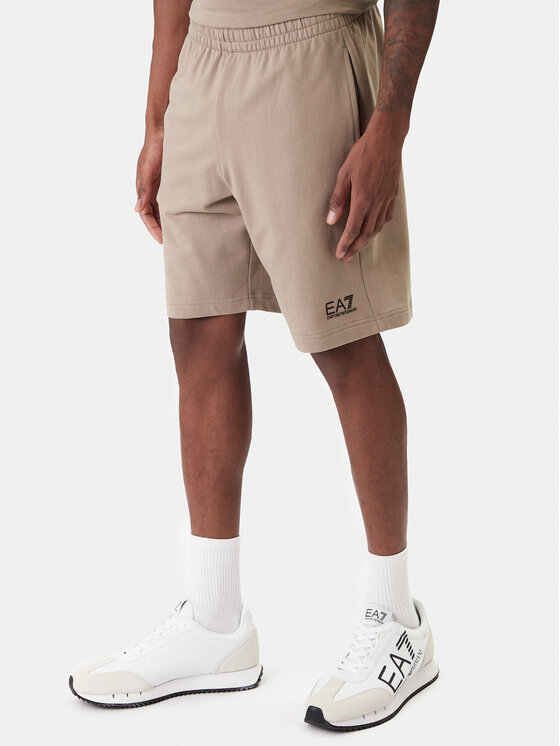 EA7 Emporio Armani EA7 Emporio Armani Pantaloncini sportivi 8NPS65 PJVRZ U6167 Beige Regular Fit