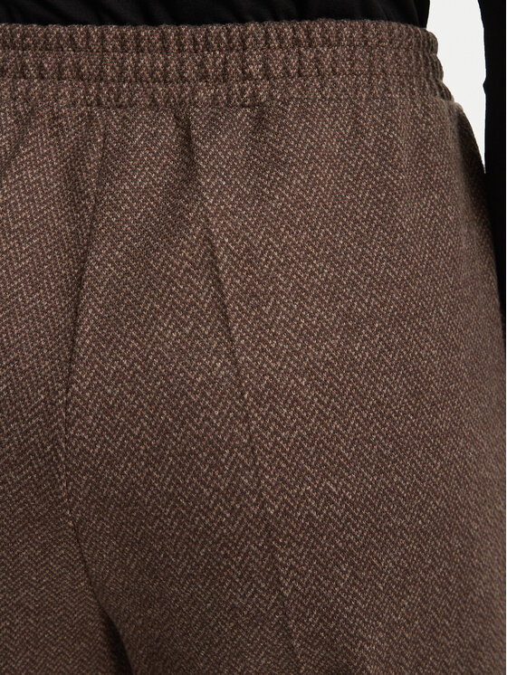 Weekend Max Mara Weekend Max Mara Pantaloni din material Editta 2625786012 Maro Regular Fit