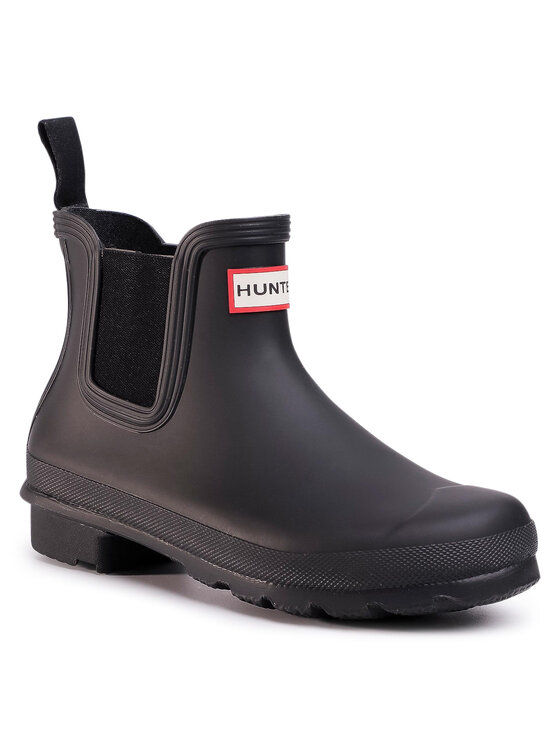 Hunter Hunter Gumene čizme Original Chelsea WFS2078RMA Crna
