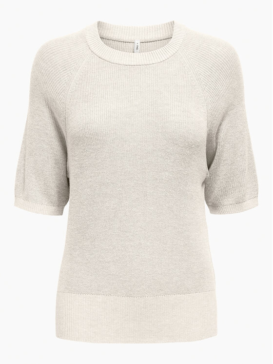 ONLY ONLY Пуловер Lecia 15339541 Бежов Regular Fit