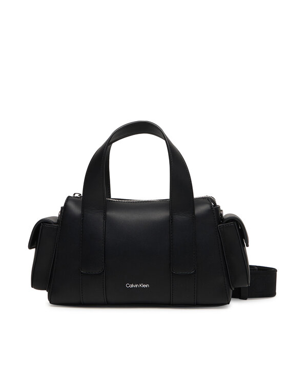 Calvin Klein Calvin Klein Τσάντα Webbing Strap Pocket Bag LV04F3291G Μαύρο