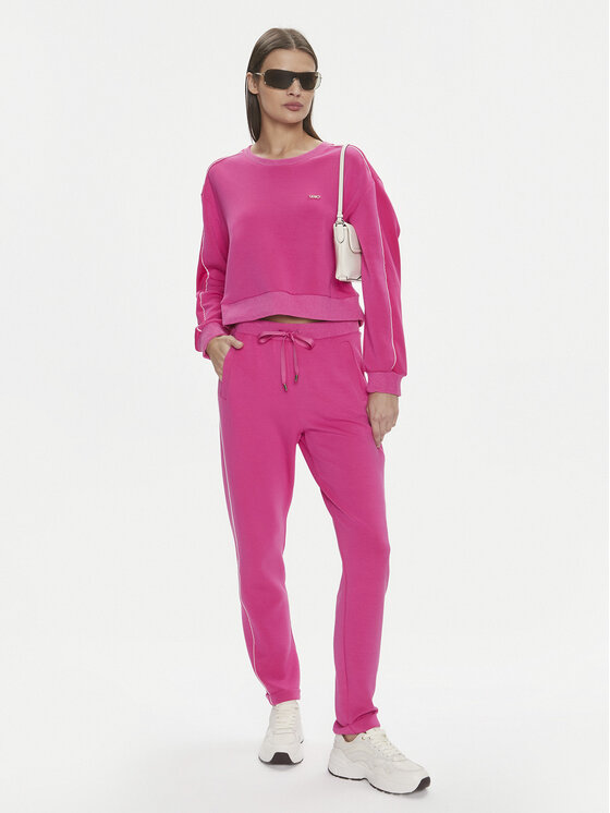 Liu Jo Sport Liu Jo Sport Pulóver TA4025 J4616 Rózsaszín Regular Fit