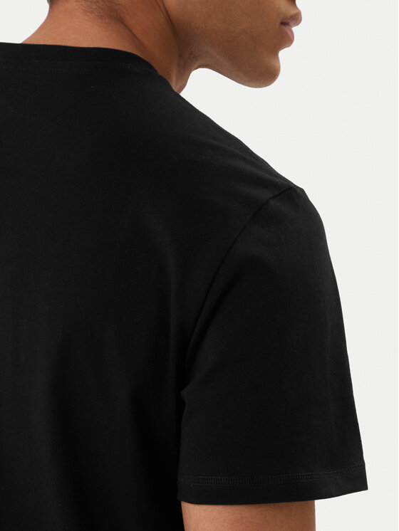 Guess Guess Tricou M6RI23 K8FQ4 Negru Regular Fit