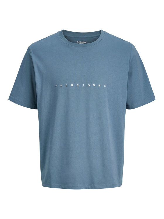 Jack & Jones Jack & Jones T-Shirt Star 12234746 Niebieski Regular Fit