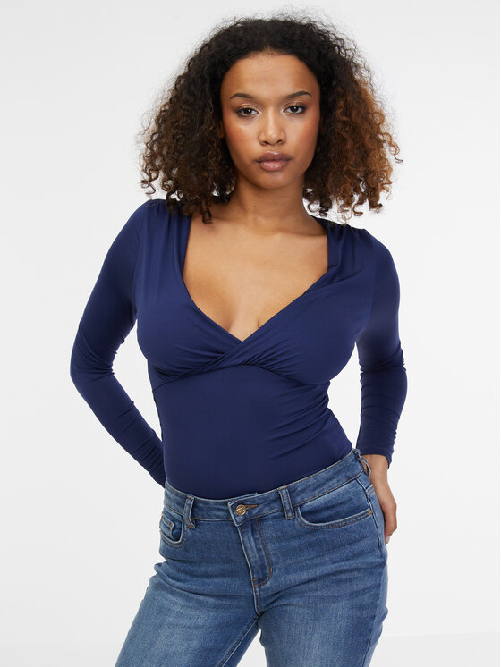 Orsay Orsay Bluzka 1000487533000__S Granatowy A-Line Fit