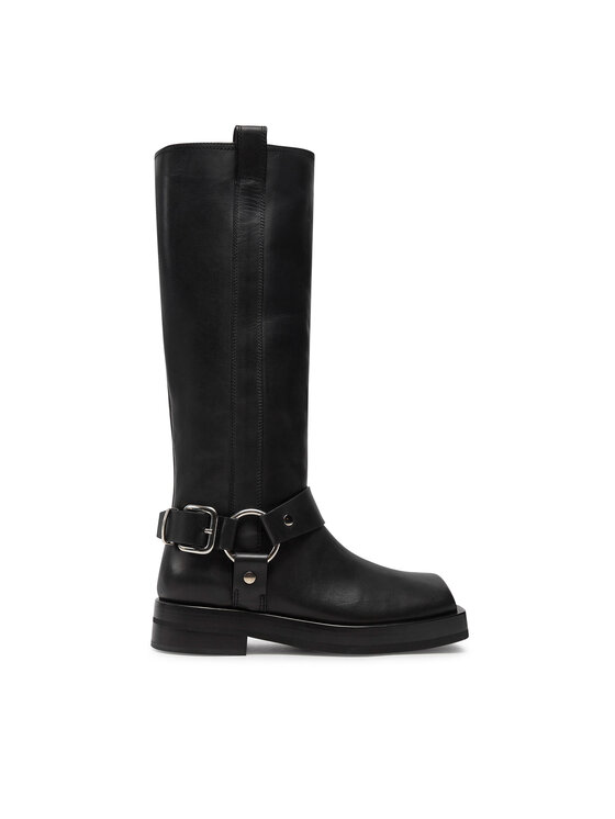Cizme AGL Femei, Mărimea: 40, Negru, Rina Biker D774505PGDESER0000