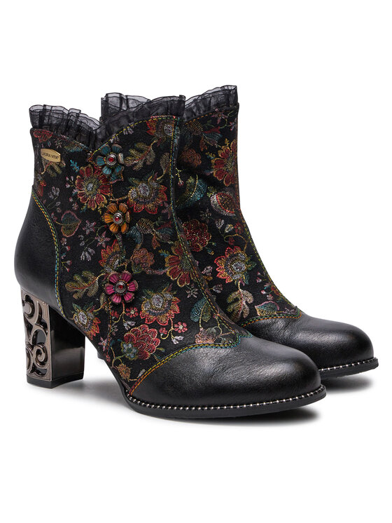 Laura Vita Laura Vita Botki Ledao 14 Czarny