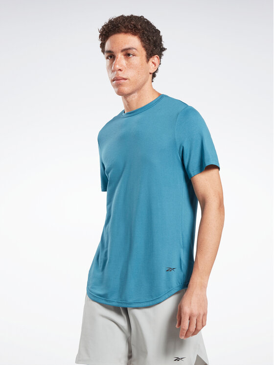 Reebok Reebok T-Shirt ACTIVCHILL+DREAMBLEND T-Shirt HR6167 Modrá Regular Fit