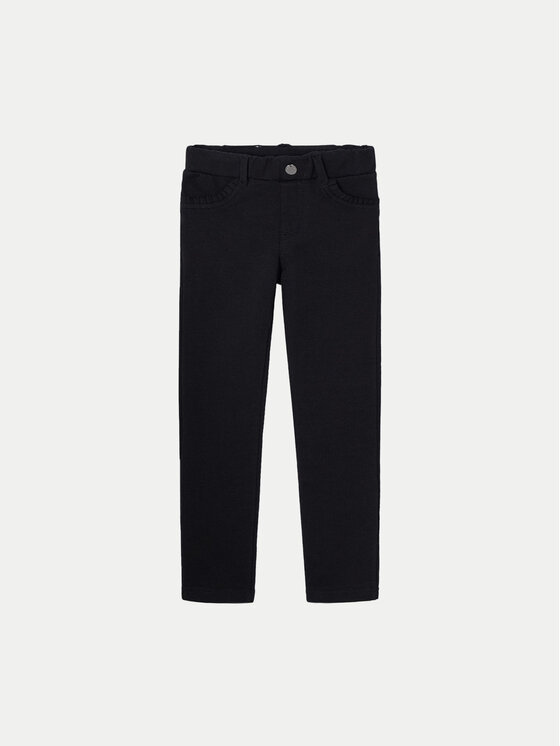 Mayoral Mayoral Штани з тканини 511 Чорний Regular Fit