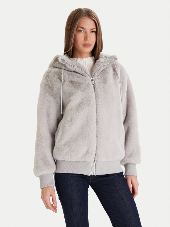 Guess Guess Szőrme W5BL66 W3890 Szürke Regular Fit