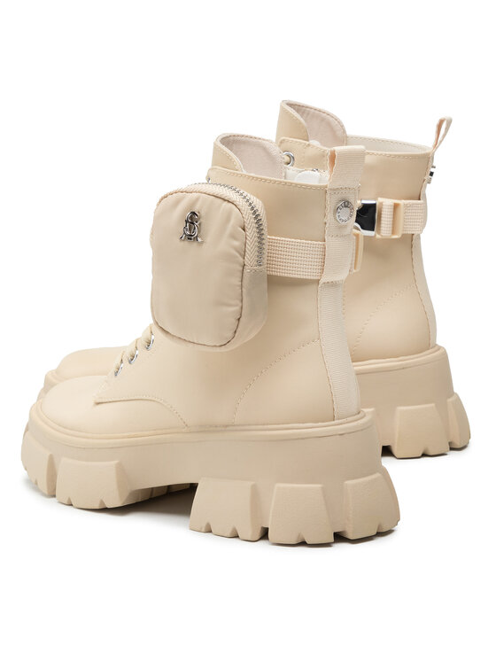 Steve Madden Steve Madden Trapery Tanker-P SM11001615-04004-299 Beżowy