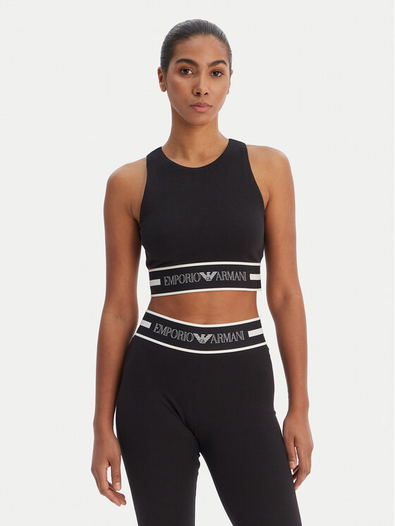 Emporio Armani Underwear Top EW002960 AF19023 UC001 Čierna Slim Fit