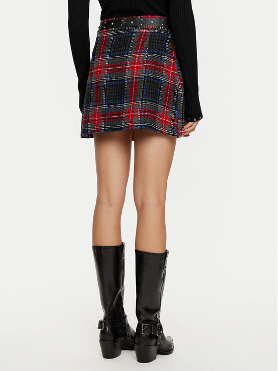 Dixie Dixie Mini suknja GCMUKBAA Šarena Regular Fit